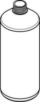 Buteliukas dozatoriui Hansgrohe 93278000