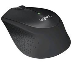 Logitech M330 Silent Plus Belaidė pelė, 1000 DPI, Juoda | 910-004909