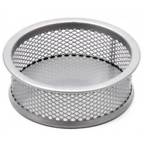 Dėžutė smulkmenoms Forpus, sidabrinė, perforuoto metalo  1005-011 | FO30552/200-07901