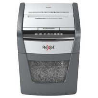 Rexel Optimum AutoFeed+ 50X Dokumentų naikiklis Cross cut shredding 4x28mm P-4 20L 55dB, Pilka/Juoda | 2020050XEU