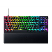Razer Huntsman V3 Pro Tenkeyless Laidinė žaidimų klaviatūra RGB, US, Juoda | RZ03-04980100-R3M1