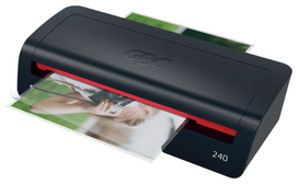 GBC 240 Home Office Laminavimo aparatas A4, 400 mm/min, Juoda/Raudona | 4410068EU
