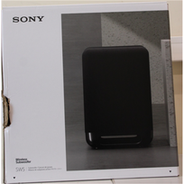 IŠPARDAVIMAS. Sony SA-SW5 Wireless 300W Subwoofer for HT-A9/A7000 | Sony Speaker | Subwoofer for HT-A9/A7000 | 300 W | 2 Ω | Wireless connection | Portable | Black | PAŽEISTA PAKUOTĖ | SASW5.CELSO