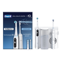Oral-B Electric Toothbrush | iO6 & OxyJet | Rechargeable | For adults | Number of brush heads included 2 | Number of teeth brushing modes 5 | White | iO6 OxyJet