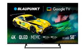 Blaupunkt | QLED TV | 50QBG6000S | 50 | Smart TV | Google TV | UHD | Black