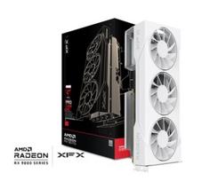XFX Swift AMD Radeon RX 9070 GRE Triple 90mm Fan Gaming, 12GB GDDR6 192bit, 2790MHz / 18Gbps, HDMI 3xDP, AMD RDNA 4, 3 fan, 2 slot, WHITE | RX-97GRE29W7