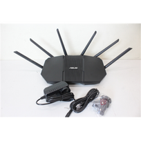 IŠPARDAVIMAS. Asus RT-BE90U Tri-band WiFi 7 Router, EU+UK | Asus BE9400 Tri-band WiFi 7 AiMesh Extendable Router | RT-BE90U | 802.11be | Ethernet LAN (RJ-45) ports 3 | Mesh Support Yes | MU-MiMO No | 4G/5G | Antenna type External | 36 month(s) | DEMO | 90IG0A30-MO9C10SO