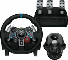 Logitech G29 SE Driving Force Žaidimų vairas ir pedalai, for PC, PS5, PS4, Juoda | 991-000557