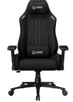 LORGAR CHA41, Ergonomic Gaming Chair Advanced, premium anti-stain fabric, Black/white | LRG-CHA41-BK-WH