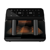 Cecotec Double hot air fryer | Cecofry Advance 9000 Window | Power 2200 W | Capacity 9 L | Black | 4986