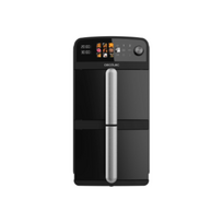 Cecotec Double hot air fryer | Cecofry DuoLevel 10000 | Power 2400 W | Capacity 10 L | Black | A01_EU01_109329