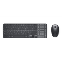 Dell Pro 7 Rechargeable Compact Keyboard and Mouse - KM746 | Keyboard and Mouse Set | Wireless | Bluetooth | US International | Graphite | 580-BDSC