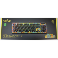 IŠPARDAVIMAS. IŠPARDAVIMAS. Razer BlackWidow V4 X | Mechanical Gaming Keyboard | Wired | US | Green Mechanical Switches | Pokémon Edition | DEMO | RZ03-04704200-R3M1SO