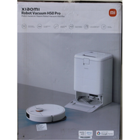 IŠPARDAVIMAS. Xiaomi Robot Vacuum H50 Pro EU | Xiaomi Robot Vacuum H50 Pro EU | Wet&Dry | 5200 mAh | 15000 Pa | White | PAŽEISTA PAKUOTĖ, NEŠVARUS, WET, SUBRĖŽTAS | 24 month(s) | BHR089NEUSO