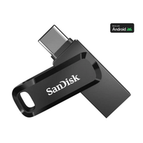 SanDisk Ultra Dual Drive Go USB atmintinė 512GB, USB-C/USB-A 3.2 Gen 1, Juoda | SDDDC3-512G-G46
