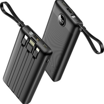 Veger C10 (W1116) Išorinė baterija (Power Bank) 10000mAh, 5V 2A, Juoda | 6970453554204
