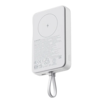 Xiaomi 33W Magnetic Išorinė baterija (Power Bank) 10000mAh, integruotas kabelis, Balta | BHR9822GL