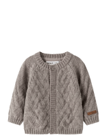 Name It - Nbnwruni Ls Knit Card - Termo striukė - Pilka