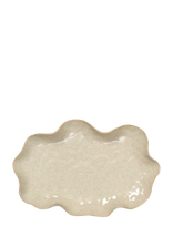 Broste Copenhagen - Cori Deco Plate - Dekoratyvinė lėkštė - Kreminė spalva