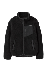 Name It - Nknmattia Sherpa Jacket Pb1 - Flisinė striukė - Juoda