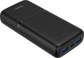 Nešiojamas įkroviklis (Power bank) Deltaco PB-C1008, 20000 mAh, 18 - 20 W, juoda sp.