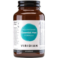 Vyrams VIRIDIAN ESSENTIAL MAN FORMULA, 60 kaps. (-35% perkant 2 vnt.)