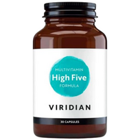 Multivitaminų ir mineralų kompleksas VIRIDIAN HIGH FIVE FORMULA, 30 kaps.