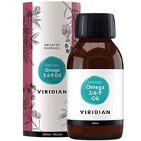 Žuvų taukai VIRIDIAN OMEGA 3:6:9, 200 ml