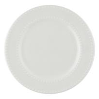 Pietų lėkštė AURORA WHITE BUBLE baltos sp., 27 cm