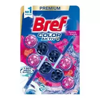 WC valiklis-gaiviklis BREF Color Auto Active Flower, 2 x 50 g