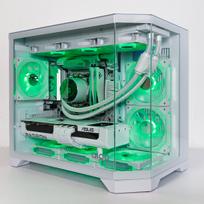 (P987) Stacionarus žaidimų-darbo kompiuteris Ryzen 7 7800X3D B850 WiFi 32GB DDR5 1TB NVMe RX 9070 XT 16GB