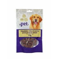 Apeti Dog Adult Training Treats Quail & Chia Seeds 90 g | 79711915 | 4740472009151