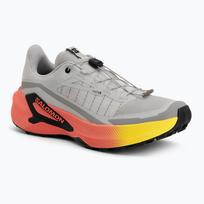Vyriški bėgimo batai Salomon Genesis 2 gray violet/safety yellow