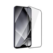 Grūdinto stiklo metalinis rėmelis, skirtas Samsung Galaxy A24 4G / A25 5G, juodas rėmelis