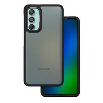 Crystal Black dėklas Samsung Galaxy M55 5G juodas