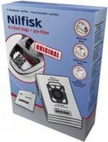 Dulkių siurblio maišeliai Nilfisk Ultra Dustbag 107407940 4+1 pakuotė