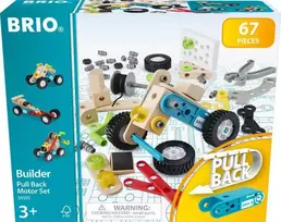 BRIO Builder konstruktorius su inerciniu varikliu, 67 detalės