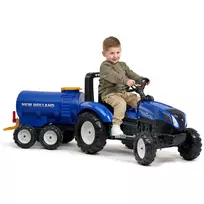 FALK New Holland vaikiško traktoriaus cisterninė priekaba