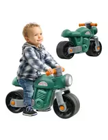 FALK Moto Premier vaikiškas paspiriamas motociklas, žalias