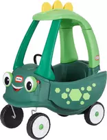 Little Tikes Cozy Coupe Dino vaikiškas paspiriamas automobilis, žalias