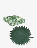 EasyLife - Leaf 35X29 Cm In Palm Shape In Gift Box Tropical Leaves Green - Easy Life - Dekoratyvinė lėkštė - Žalia