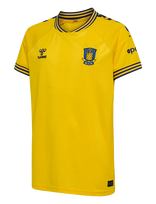 Hummel - Bif 26/27 Home Jersey S/S Kids - Futbolo marškinėliai - Geltona