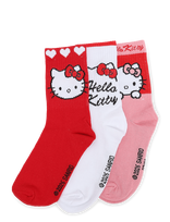 Hello Kitty - Socks - Kojinės - Raudona