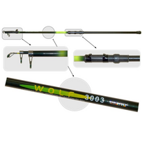 Teleskopinė plūdinė meškerė MB WOLF Short ilgis 240 cm, testas 10 - 35g