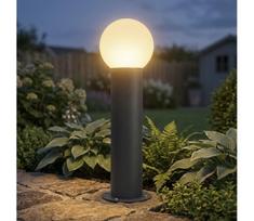 Kanlux 46085 - Lauko šviestuvas STONO 1xE27/15W/230V 80 cm IP65 antracitas