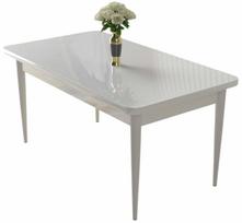 Valgomojo stalas Kalune Design Nil, balta sp., 110 cm x 71 cm x 76 cm