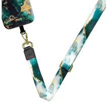 Telefono dirželis Mio Lanyard Green Marble, žalia sp., Universali