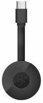 Prekė su pažeista pakuote. Multimedijos grotuvas Chromecast, USB Type-C, juoda sp.