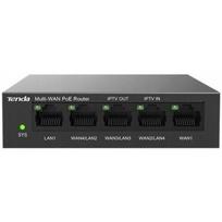 Tenda G0-5G-PoE maršrutizatorius 5, 5x Gigabit Ethernet, 1x WAN, NAT, VPN, VLAN, DMZ, DHCP serveris, IP/MAC filtravimas