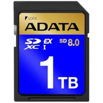 ADATA SD1TEX3L2-C SDXC atminties kortelė, 1TB, 1600/1200MB/s, V30, 3 klasė, 2.7-3.6V, 0-70°C, juoda